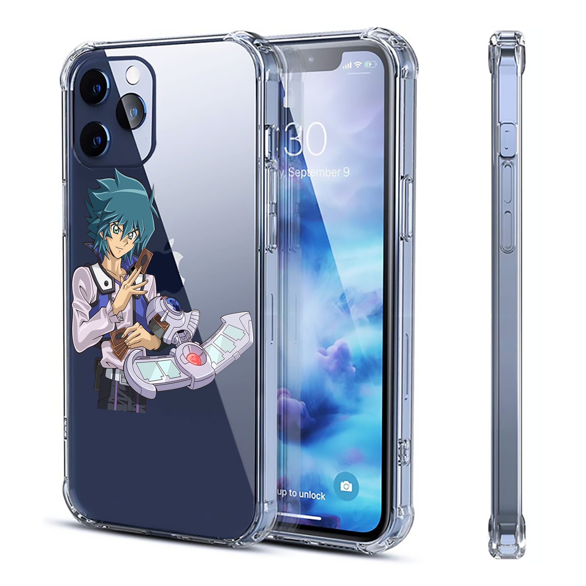 （画像用） 遊☆戯☆王 Yu-Gi-Oh! 【iPhone 12シリーズ対応】透明スマホケース（クリアソフトケース）
